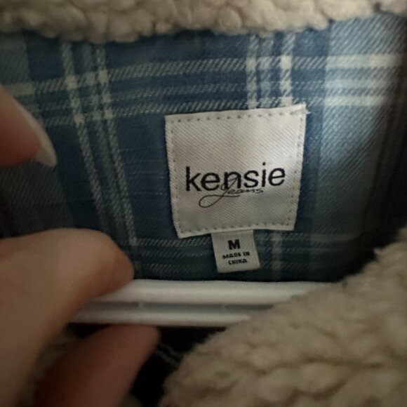 Jean Jacket with Sherpa Collar - Picture 7 of 8